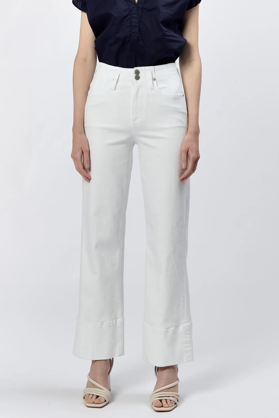 Dear John Holly High Rise Wide Hem Straight Jeans
