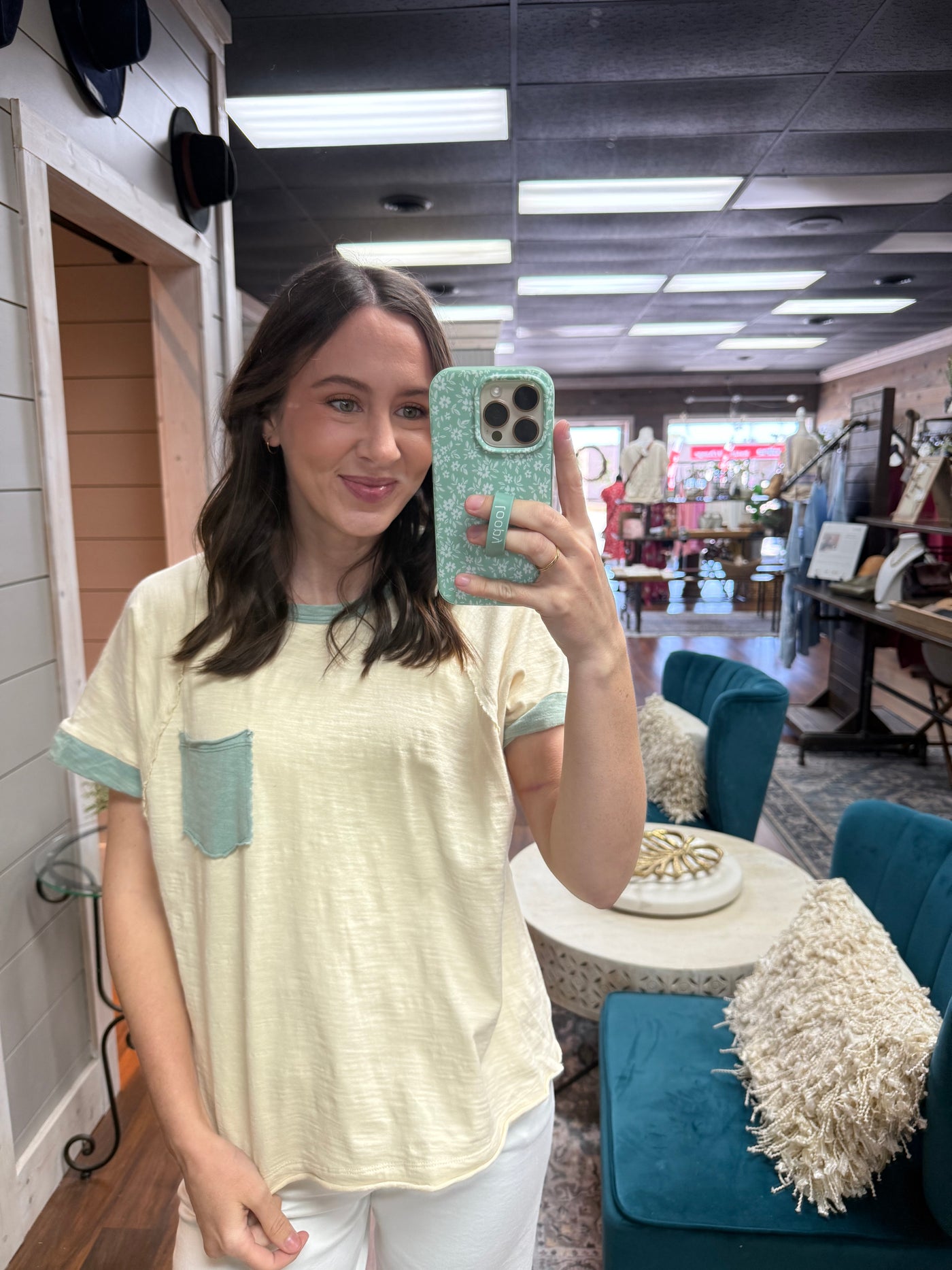 Vanilla Vintage Wash Top