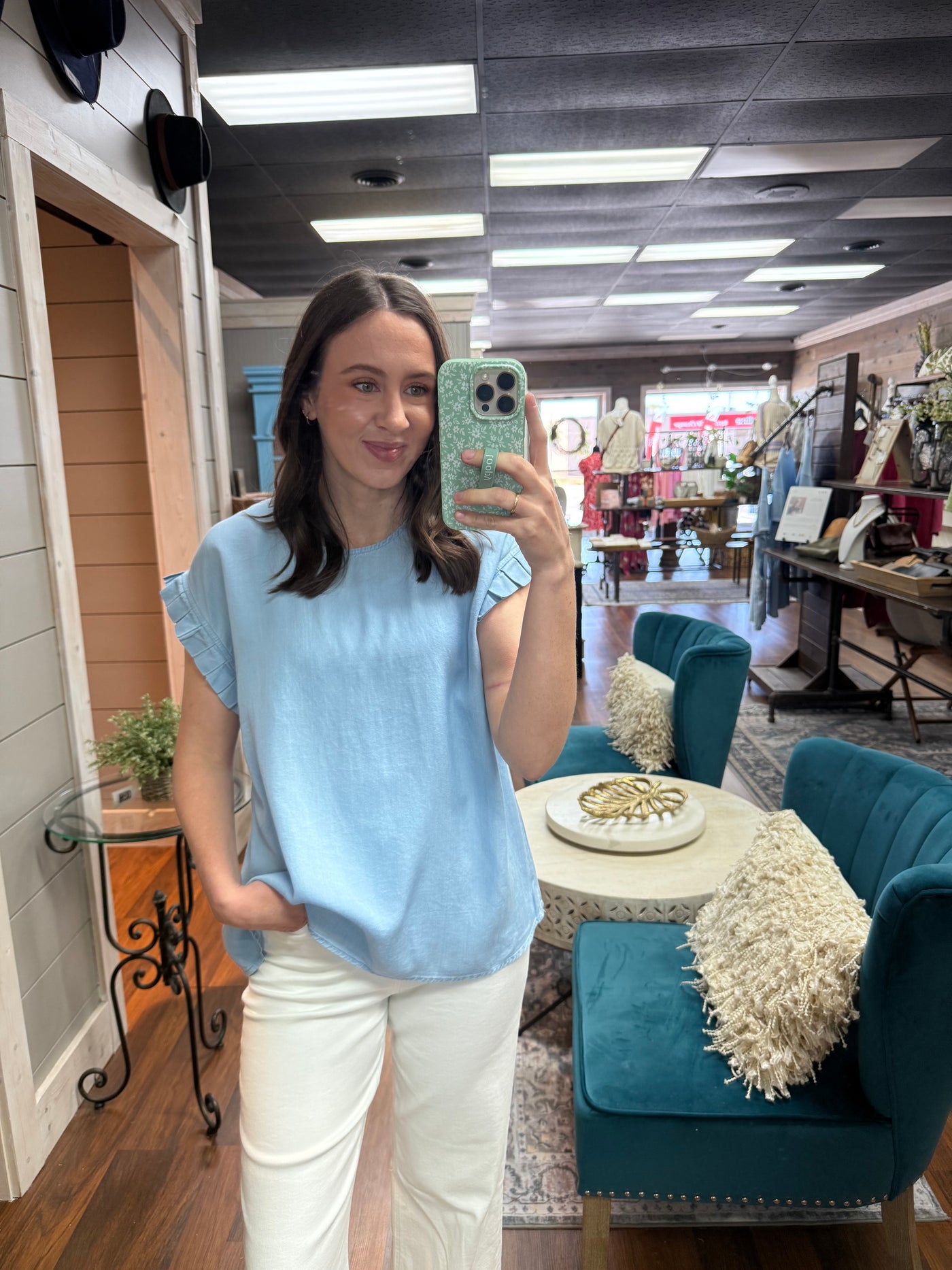 Tencel Denim Top