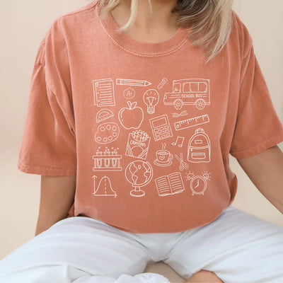 Teachers Doodle T-shirt