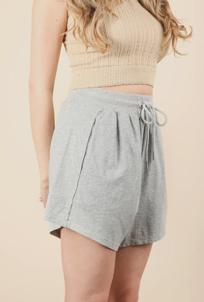 Heather Grey Comfy Shorts