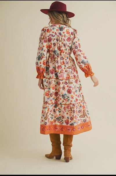 Enjoy The Day Floral Dress
