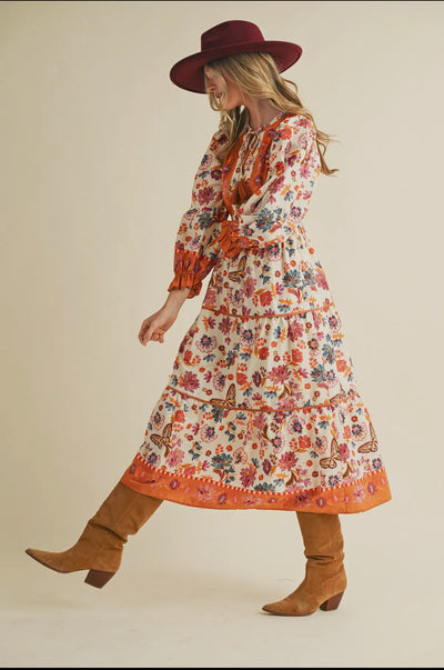 Enjoy The Day Floral Dress