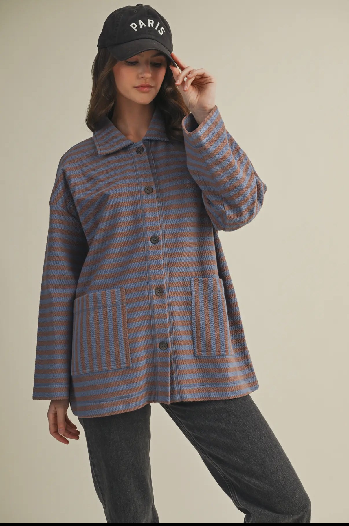 Cool & Cozy Stripes Jacket