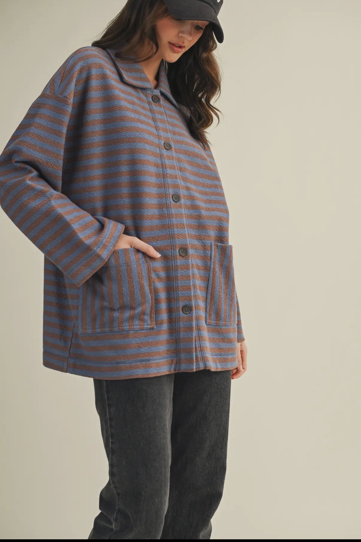 Cool & Cozy Stripes Jacket