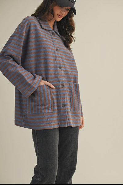 Cool & Cozy Stripes Jacket