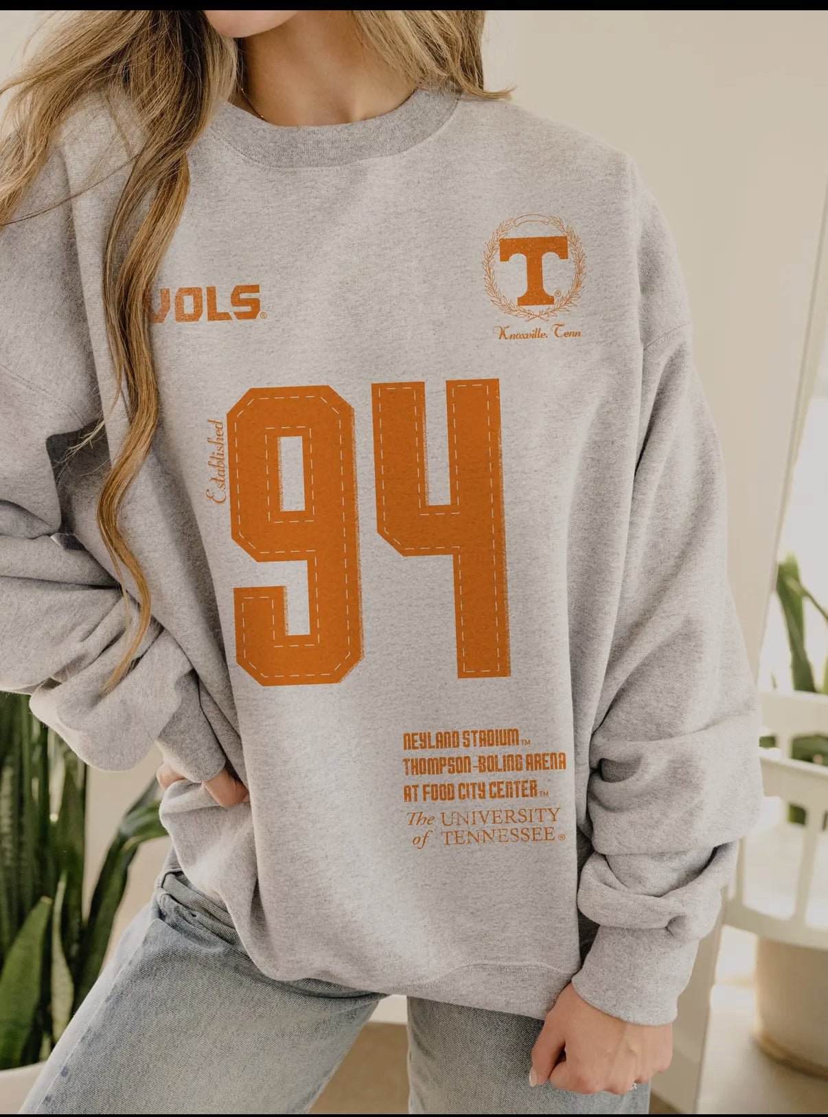 TN Vols Crest Stamp Sweatshirt