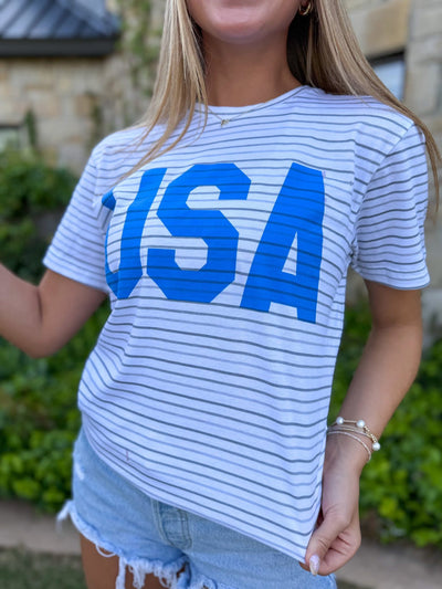 Stripes USA Tee