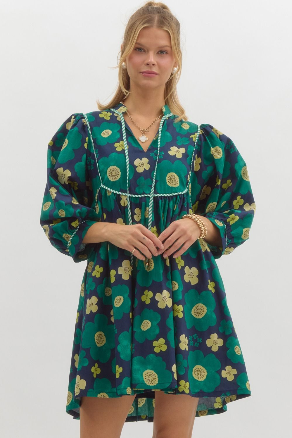 Groovy In Green Dress