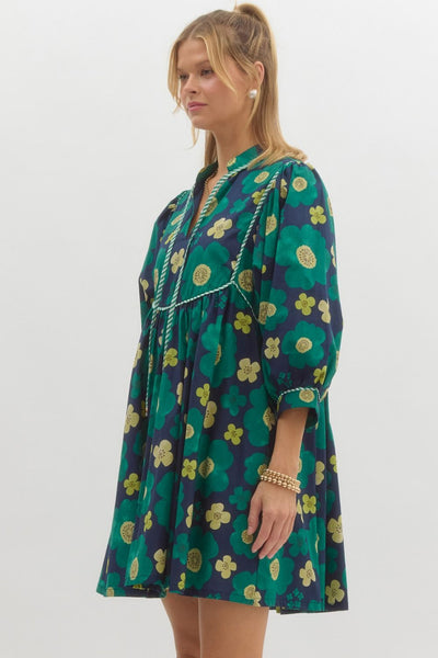 Groovy In Green Dress