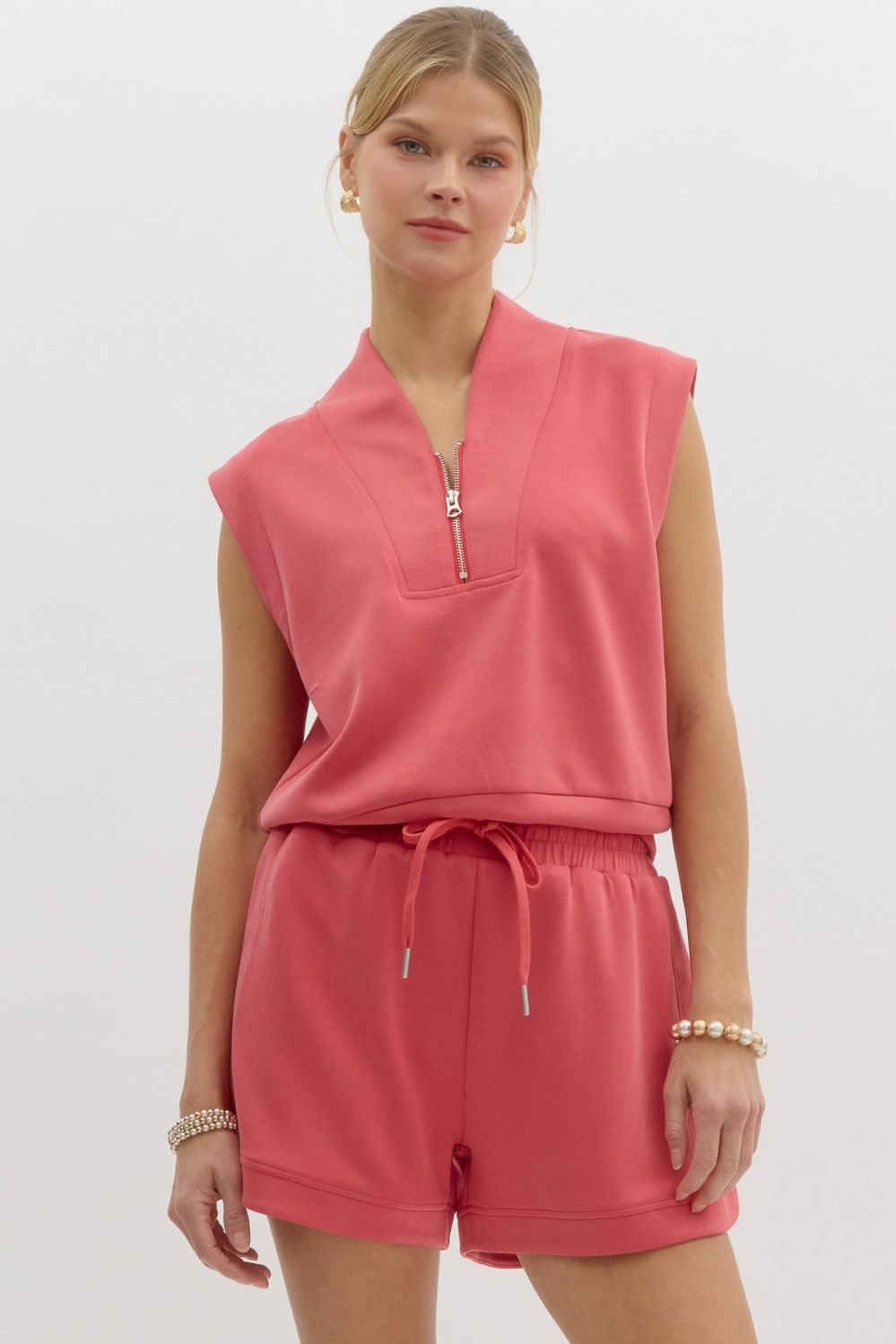 Cute In Coral Top