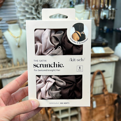 Kitsch Satin Sleep Scrunchies