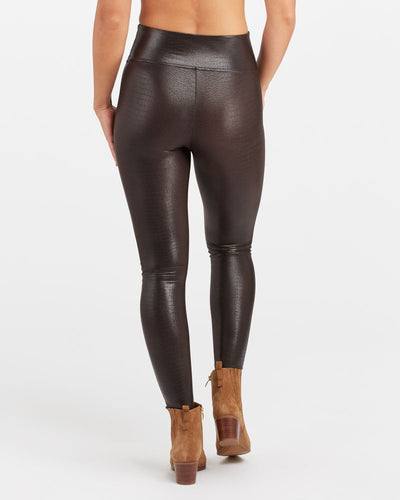 Spanx Faux Leather Croc Shine Leggings - Tiger Lily Boutique TN