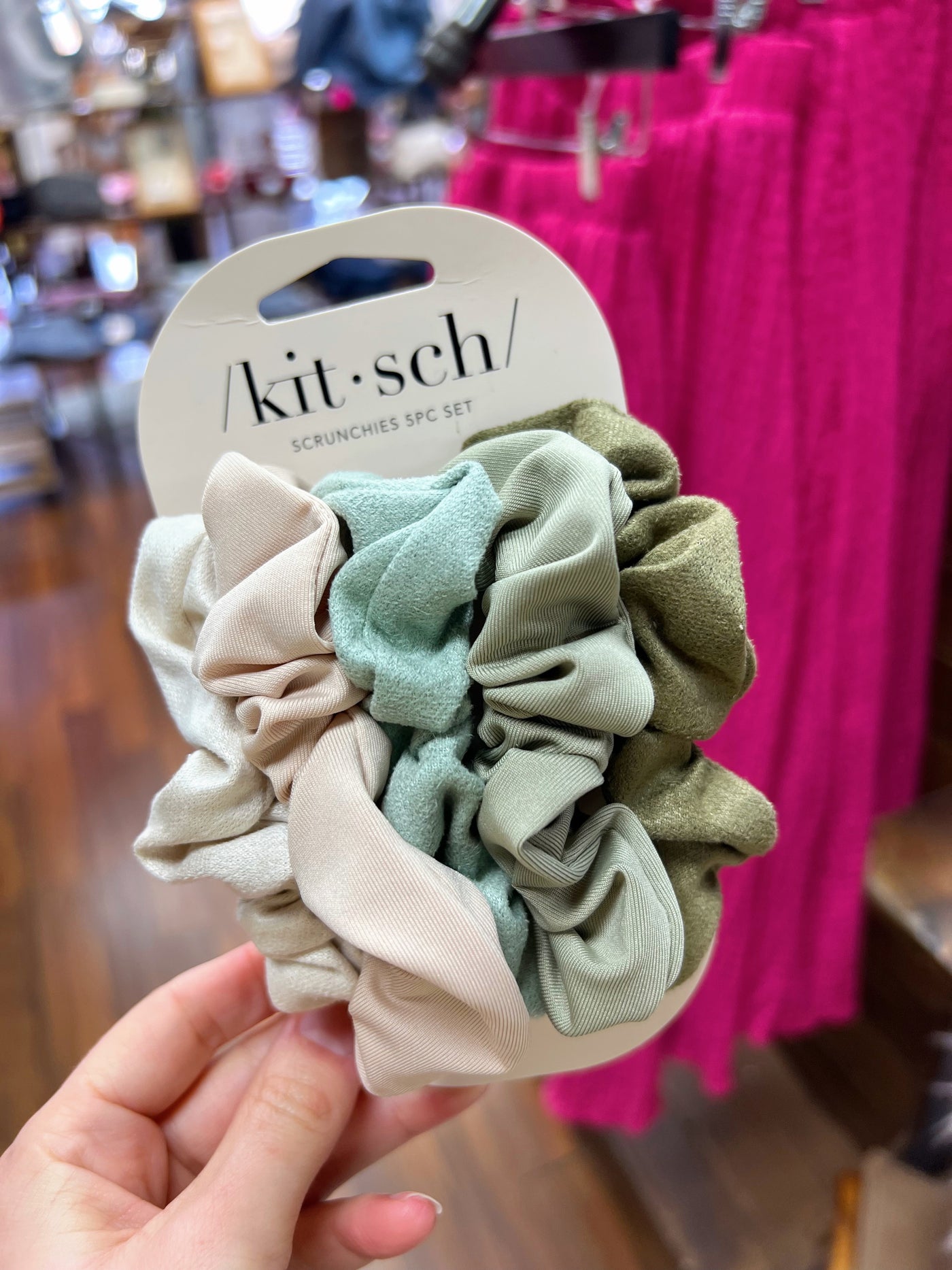 Eucalyptus Assorted Scrunchies (Kitsch)
