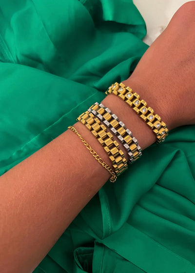 Two Toned Watch Bracelet (ChanSutt)