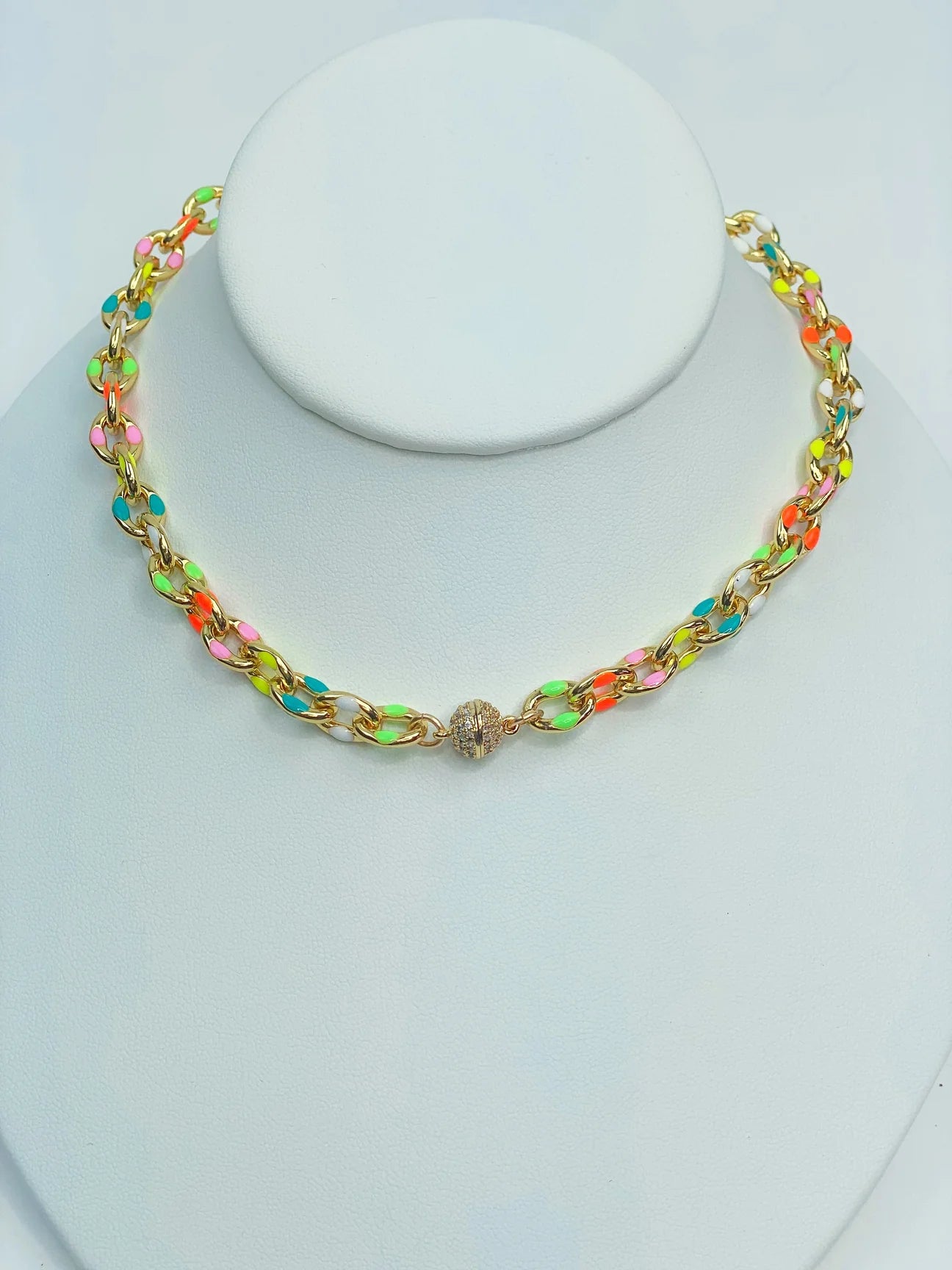 Rainbow Ezzy Choker Necklace
